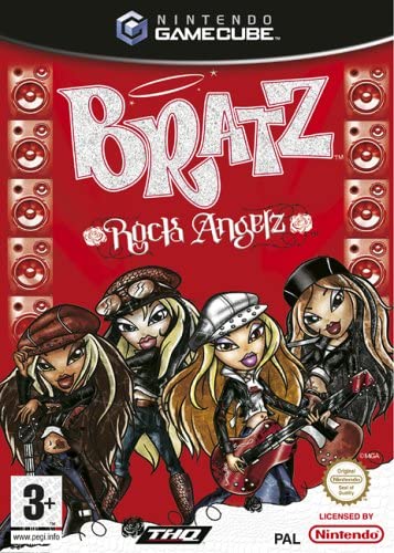 VIDEOGAME-USATO-BRATZ-ROCK-ANGELZ-NINTENDO-GAMECUBE-PAL-ITA